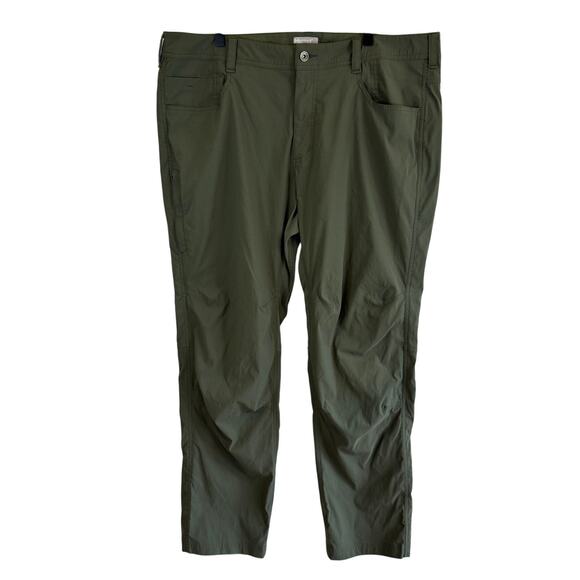Marmot Pants Mens 38 Green Utility Hike Climb Travel J54380 Workwear - Picture 1 of 4